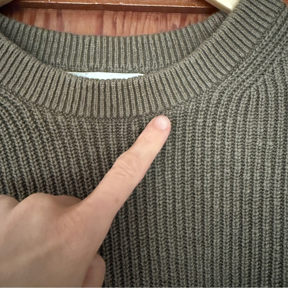 Buck Mason Seafarer Cotton Rib Crew Sweater - Picture 3 of 7